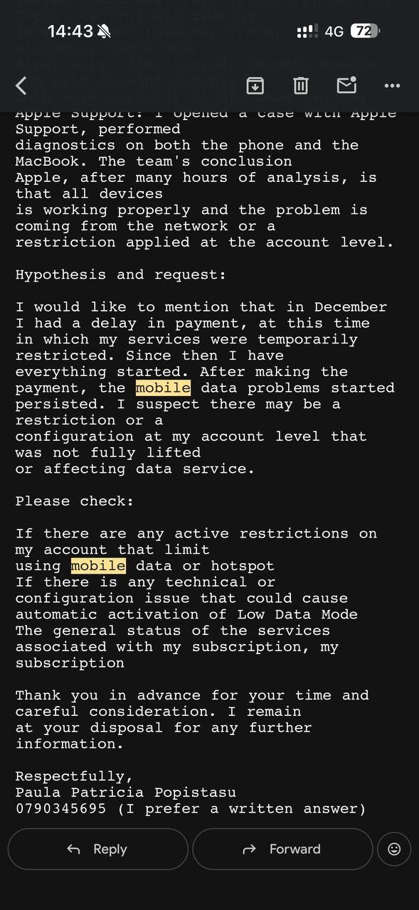 Vodafone's beautiful day response